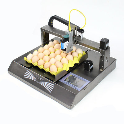 Smart Automatic Egg Image Data di scadenza Stampa a getto d'inchiostro Dimensione di stampa 2-12.7 mm per le uova