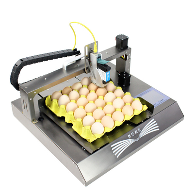 Smart Automatic Egg Image Data di scadenza Stampa a getto d'inchiostro Dimensione di stampa 2-12.7 mm per le uova
