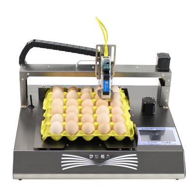 Smart Automatic Egg Image Data di scadenza Stampa a getto d'inchiostro Dimensione di stampa 2-12.7 mm per le uova