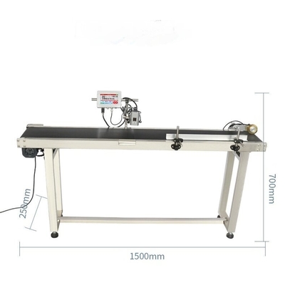 150x25x70cm Dimensioni 5 pollici Touch Screen TIJ Stampa a getto d'inchiostro con ugello rotante intelligente