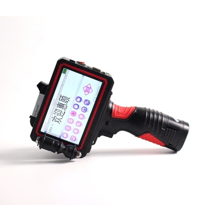 Stampa a getto d'inchiostro 42 ml Inchiostro a secco rapido con solvente 1-6 righe Portabile a mano Intelligente Difinio del codice di data schermo LED