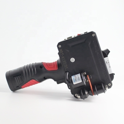 Stampa a getto d'inchiostro 42 ml Inchiostro a secco rapido con solvente 1-6 righe Portabile a mano Intelligente Difinio del codice di data schermo LED