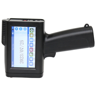 CE Portatile Data di scadenza Macchina di codifica batch Handheld Inkjet Printer Gun con una cartuccia di inchiostro nero