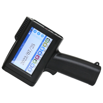 CE Portatile Data di scadenza Macchina di codifica batch Handheld Inkjet Printer Gun con una cartuccia di inchiostro nero