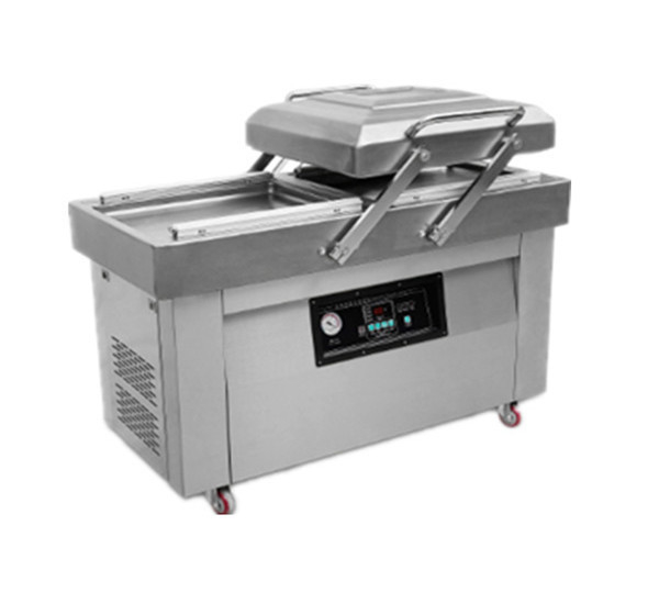Materiale di imballaggio in legno Macchine di sigillamento a vuoto per alimenti DZ-700/2SB 70CM Grandi doppie camere