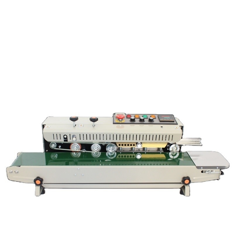 Velocità di sigillamento 0-12m/min 29kg FR-990 Popular Heat Sealing Machine for Food Packaging