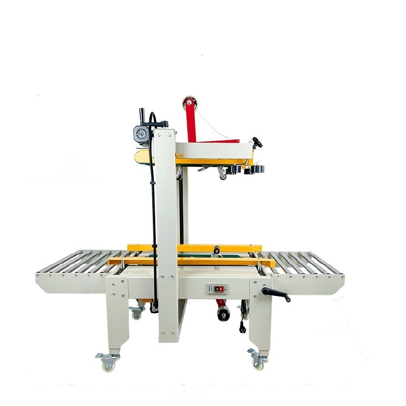 FXJ-6050 Semi-automatico Cartone Box piegatura e tape machine La scelta ideale per l'imballaggio