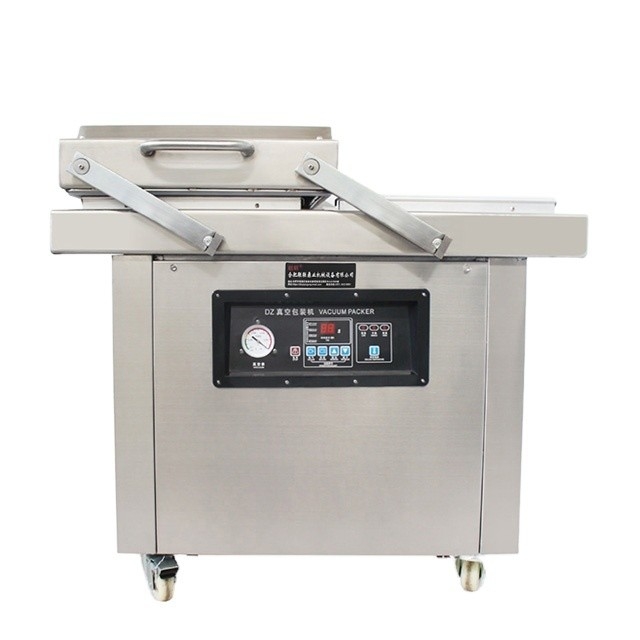 220V/50HZ DZ-400/SA Flatbed Double Chamber Food Vacuum Packing Machine per la carne, il riso e il pesce