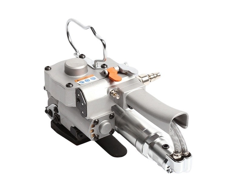 Macchina di rilegatura pneumatica semiautomatica a fasce di PP/PET per imballaggio di scatole Capacità 3.0A