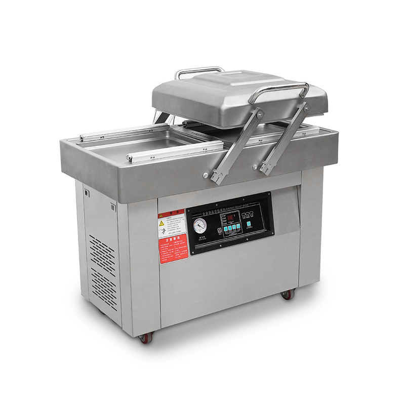 DZ-600 2SB Doppia camera sacchetto di plastica Macchine di imballaggio a vuoto Macchine di sigillamento a vuoto per formaggio