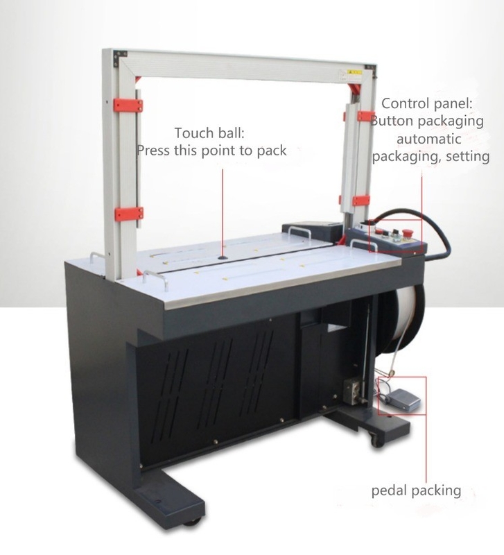 Hotelier's Go-To Easy-to-Operate High Table Hot Melt PP Tape Strapping Banding Machine