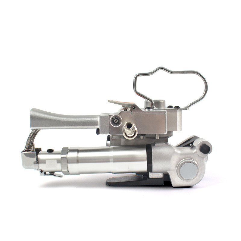 Potente strumento di cingolazione pneumatica per scatole di cartone 13-19mm PP Strapping multifunzione