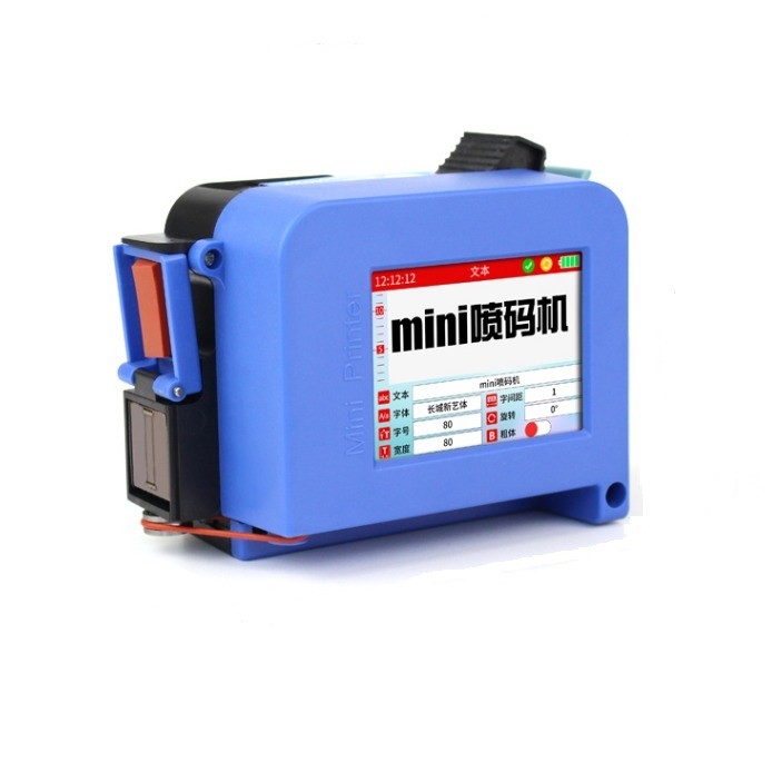Stampa a getto d'inchiostro industriale portatile mini intelligente per la stampa in legno 3,5 kg