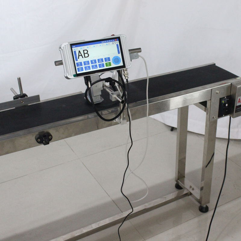 Inchiostro da asciugatura rapida più recente sacchetto di plastica legno metallo data codice a barre QR scadenza TIJ macchina di codifica