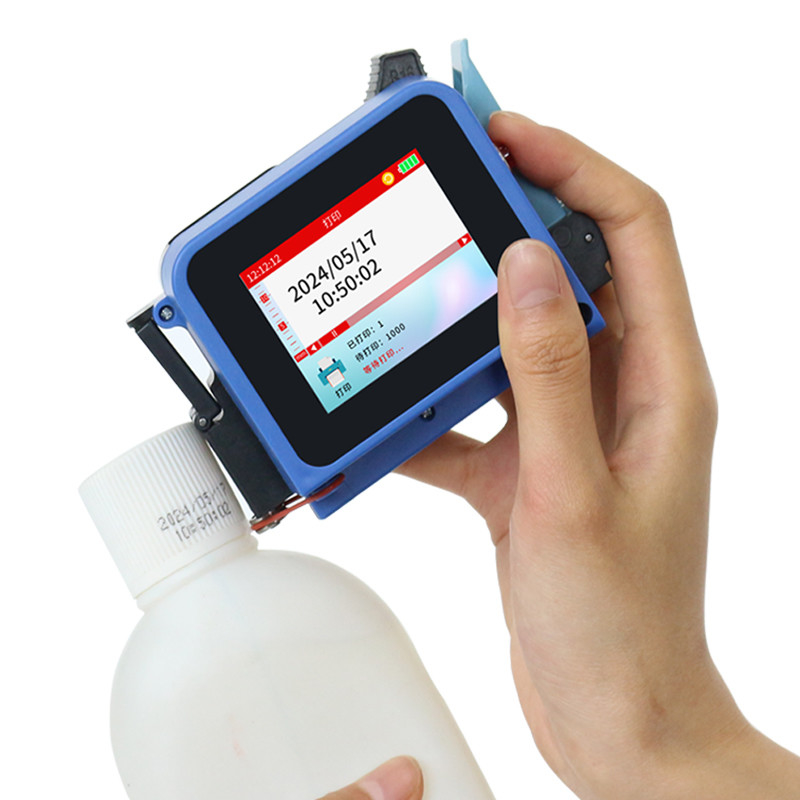 Tipo-C mini macchina di codifica a getto d'inchiostro termico per vetro di legno di carta di plastica di metallo