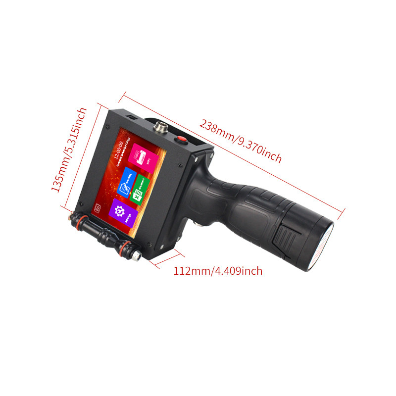 Stampante portatile con data di scadenza Lian Lian J 130 12,7 mm per macchina portatile di codifica QR